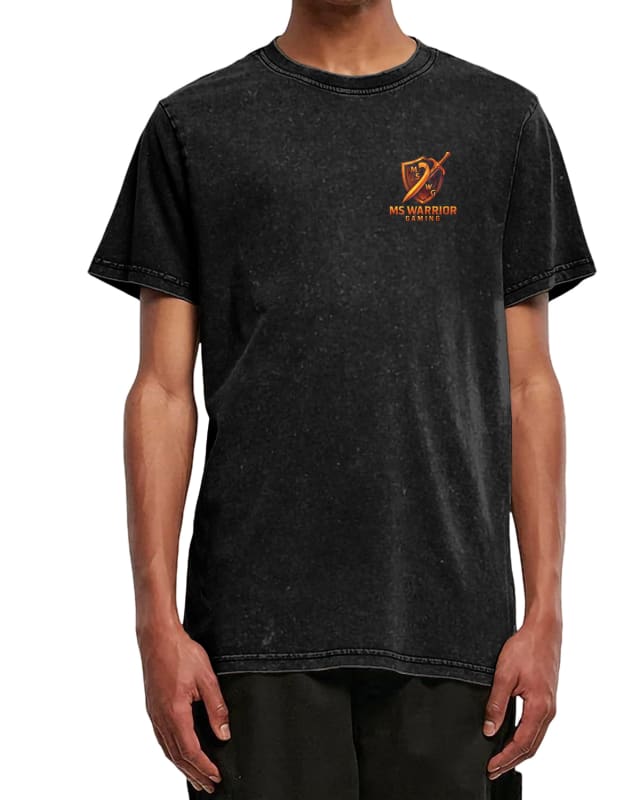 MS Warrior SHIELD Acid Wash Tee