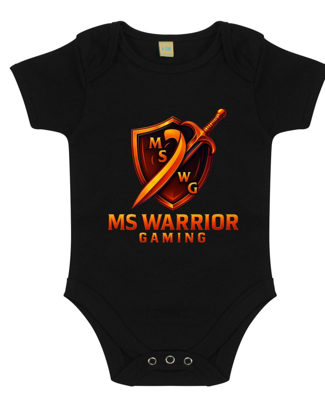 MS Warrior SHIELD Baby Grow