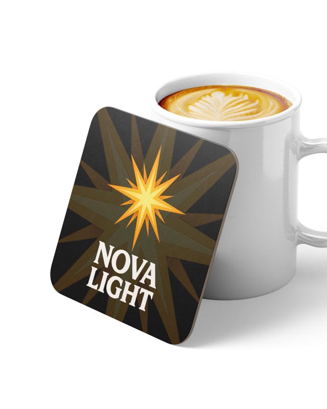 NovaLight Drinks Coaster