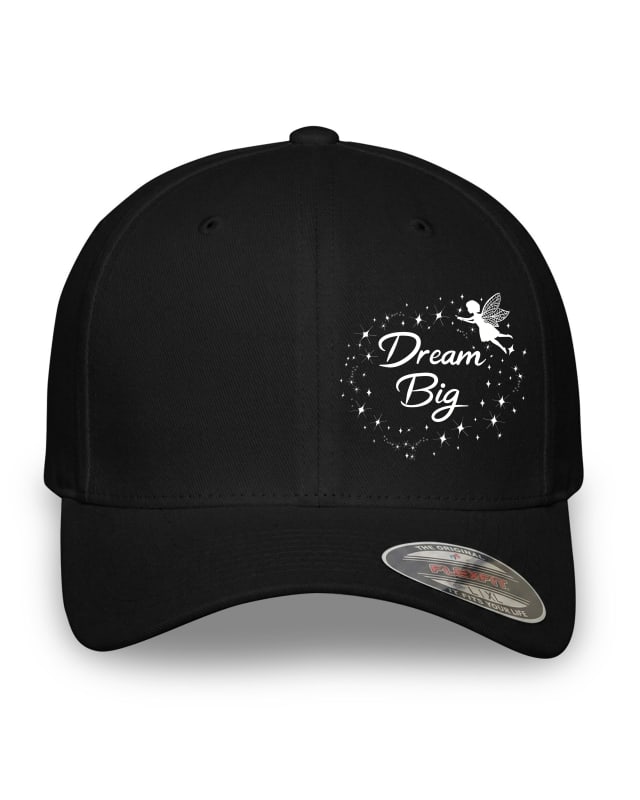 The Faerymill_xo Collection DREAM BIG Fitted Baseball Cap