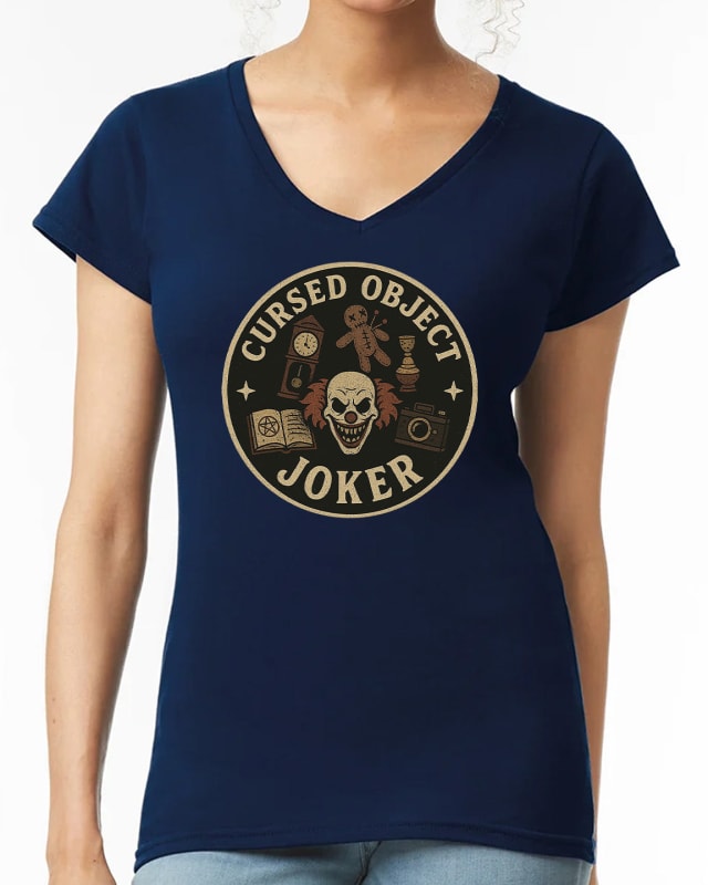 Ivy Snow CURSED Women's V-Neck T-Shirt