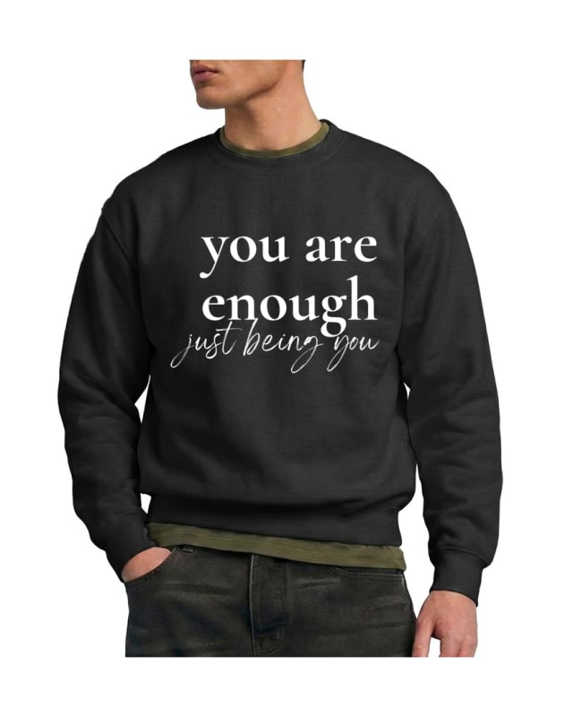 Cola Plays YOU ARE ENOUGH Heavy Sweatshirt
