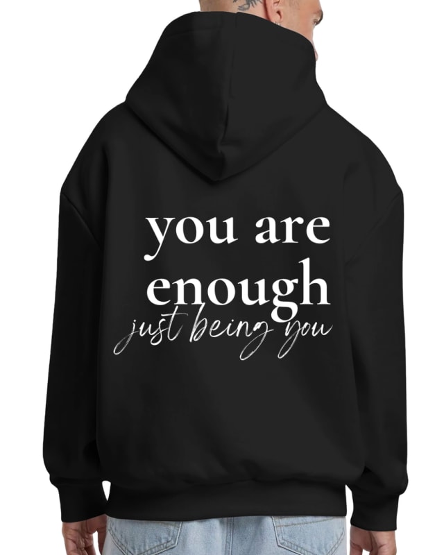 Cola Plays YOU ARE ENOUGH Heavy Hoodie