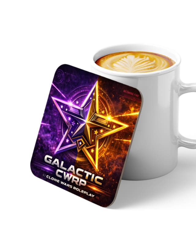 Galactic CWRP Drinks Coaster