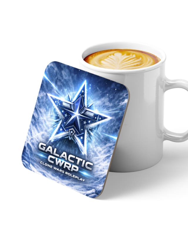 Galactic CWRP Drinks Coaster