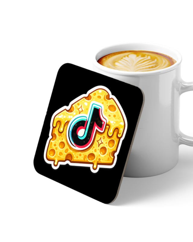 viking2gamer mech Drinks Coaster