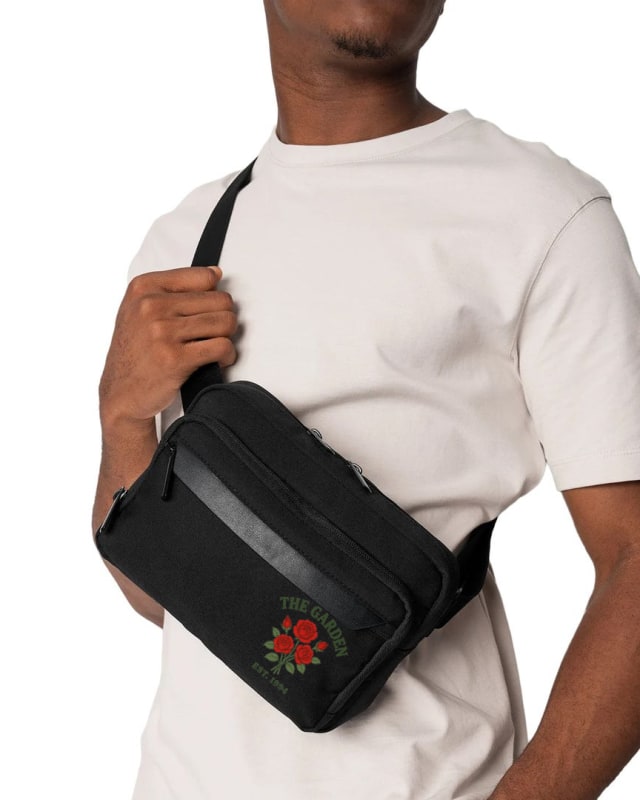 IrisKrist’s Garden The cross rose Airside Cross Body Bag