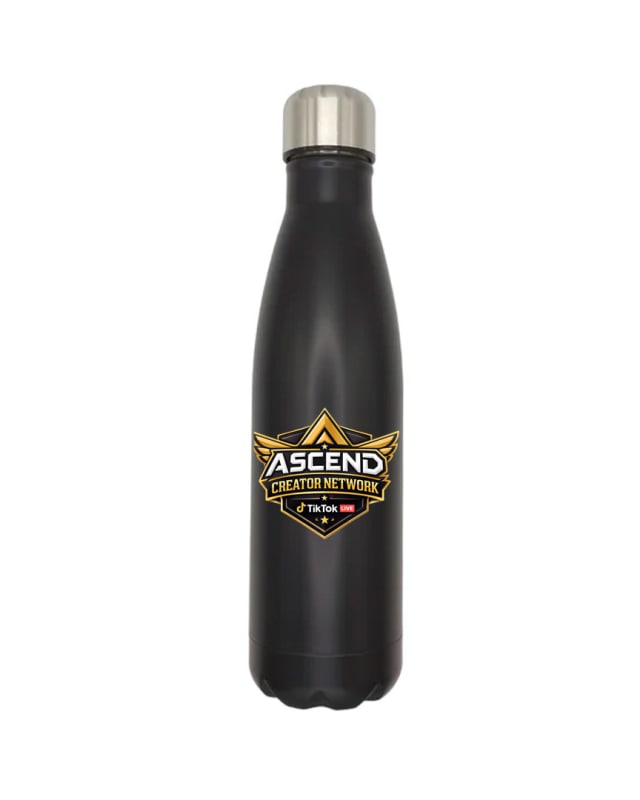 ASCEND x Grizzly8ear ASCEND Metal Water Bottle