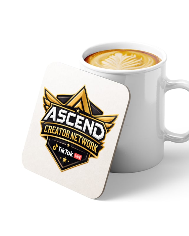 ASCEND x Grizzly8ear ASCEND Drinks Coaster