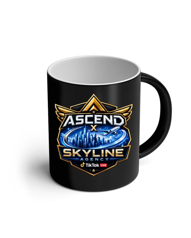 ASCEND x Grizzly8ear Skyline Coffee Mug