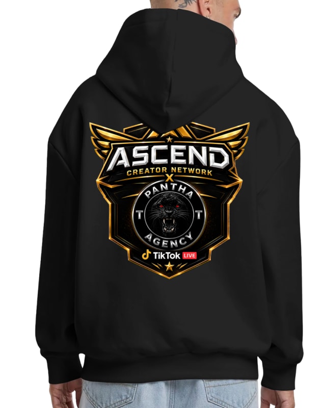 ASCEND x Grizzly8ear Pantha TT Heavy Hoodie