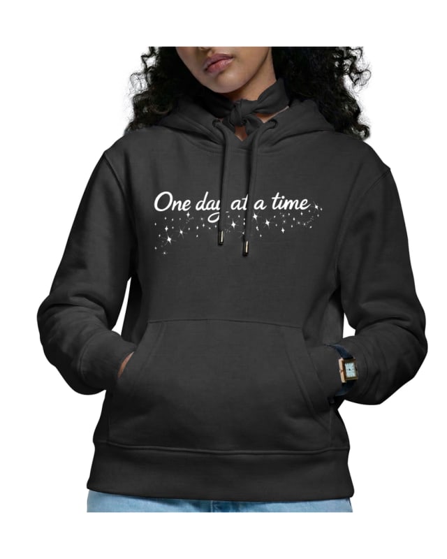 The Faerymill_xo Collection ONE DAY AT A TIME Women's Hoodie
