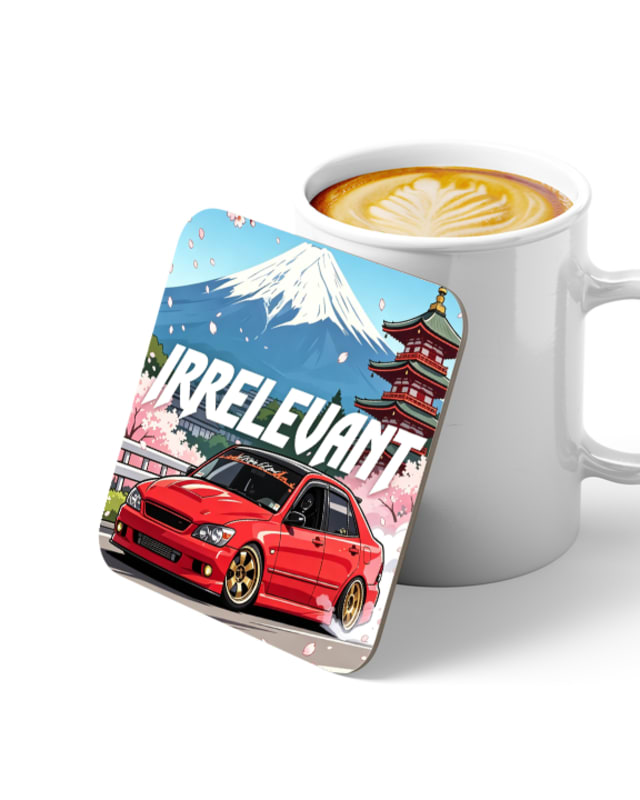 IRRELEVANT AUTOMOTIVE Drinks Coaster