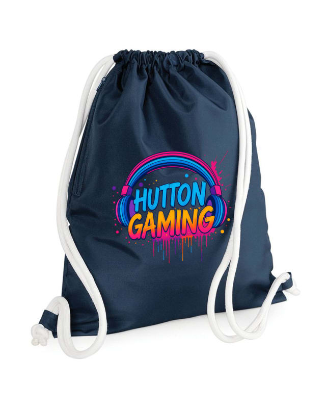 HUTTONGAMING Cotton Gym Bag