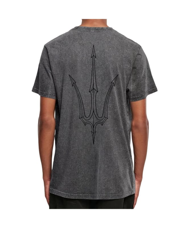TEAM TRIDENT Acid Wash Tee