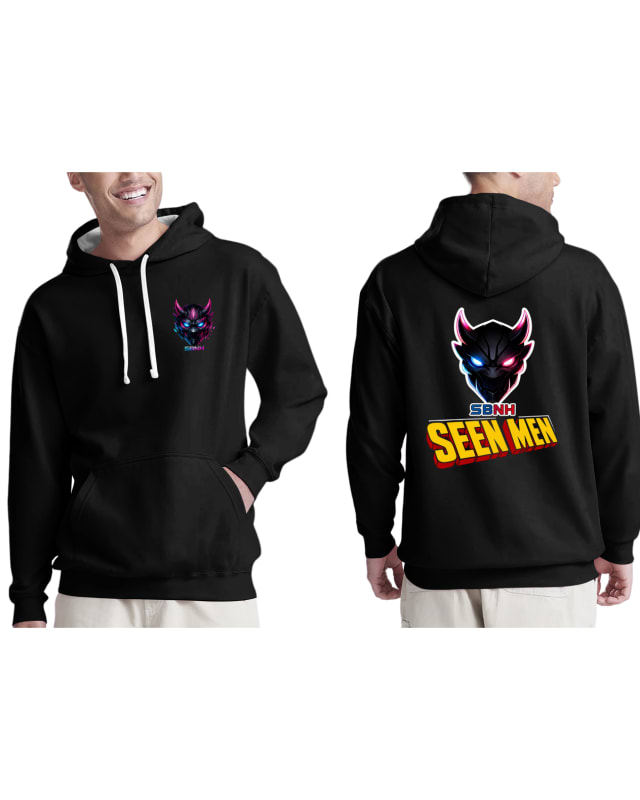 SeenButNotHeard First Merch Hoodie Contrast Hoodie