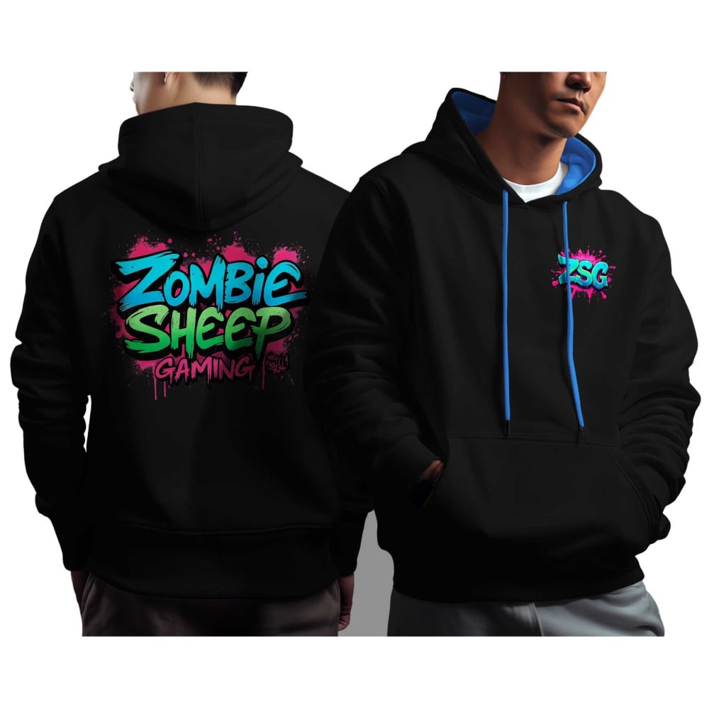 Zombie Sheep Gaming Zombie Sheep 2.0 Contrast Hoodie