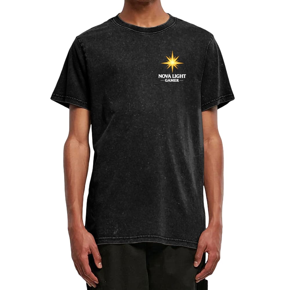 NovaLight GAMER Acid Wash Tee