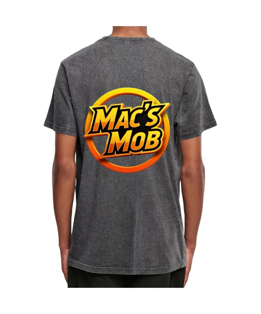 Mac Gaming Acid Wash Tee