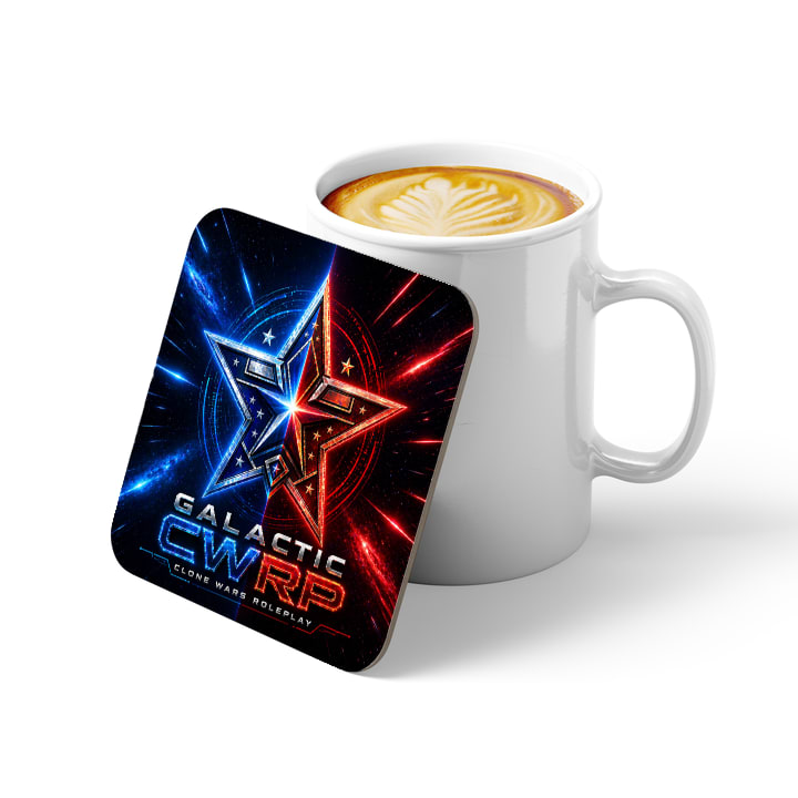 Galactic CWRP Drinks Coaster