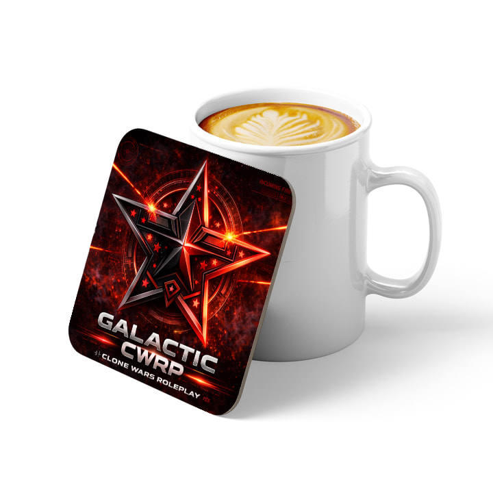 Galactic CWRP Drinks Coaster