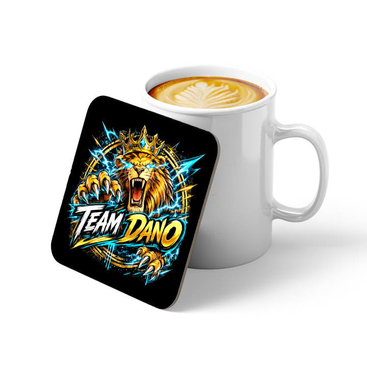 Team Dano Drinks Coaster