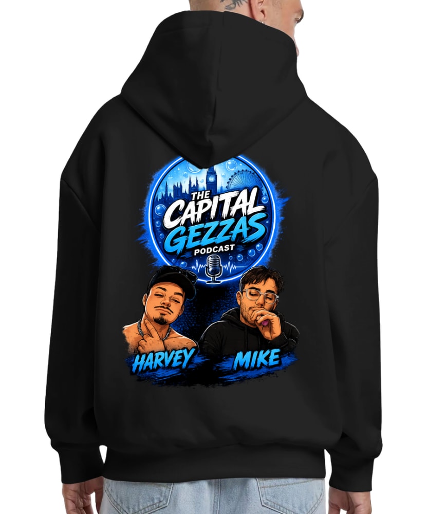 The Capital Geezas Podcast Heavy Hoodie