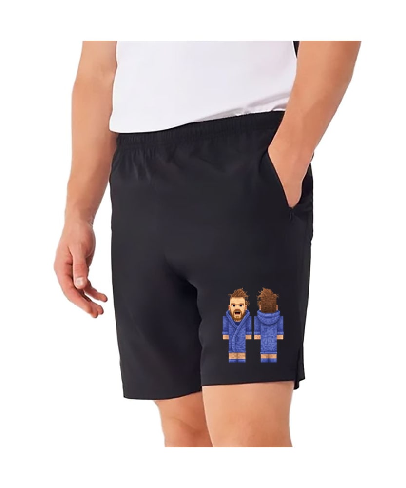 viking2gamer mech hot Pro Stretch Sports Shorts