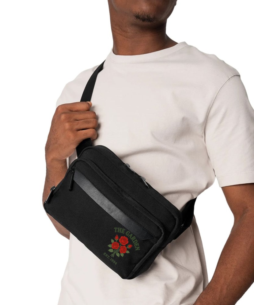 IrisKrist’s Garden The cross rose Airside Cross Body Bag