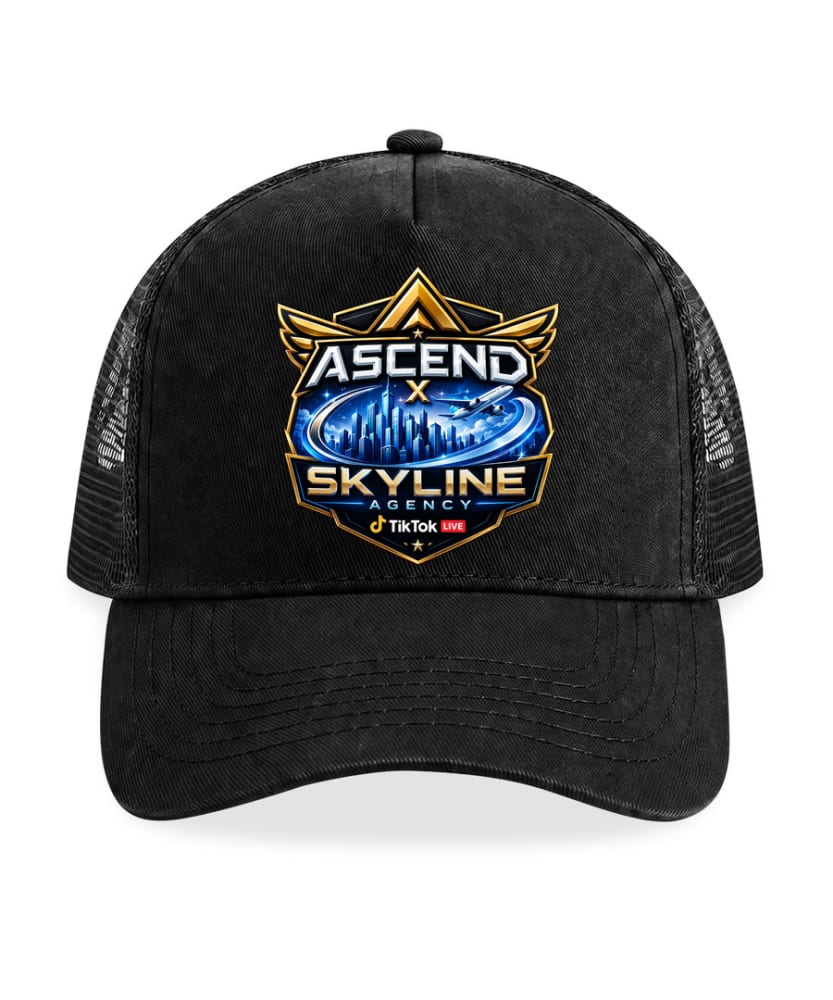 ASCEND x Grizzly8ear Skyline Snapback trucker