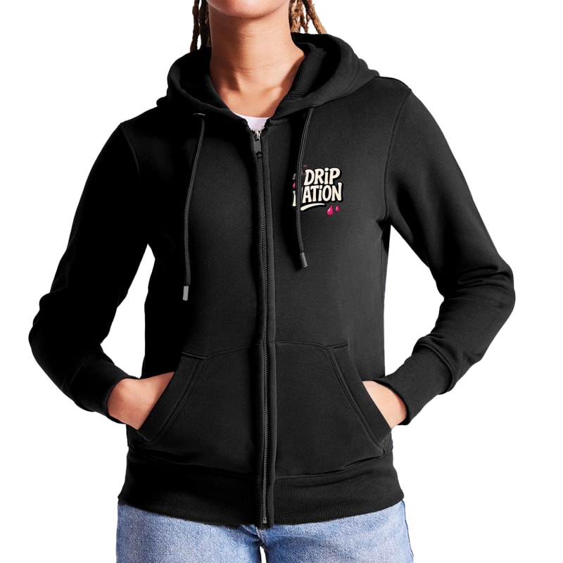 Drip Nation Women's Zip Hoodie