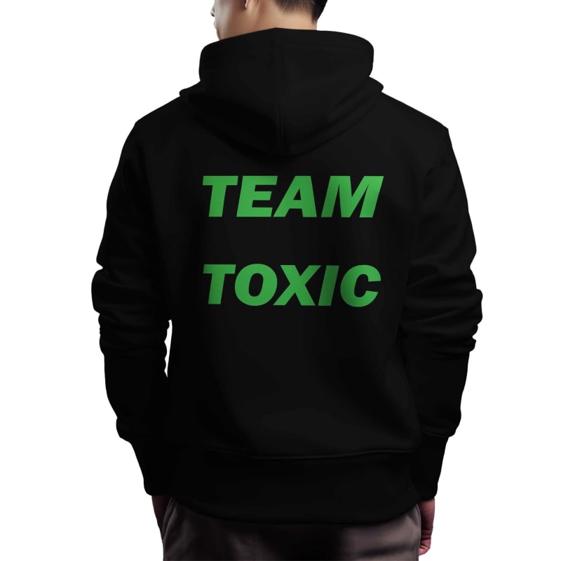 TOXIC TEAM TOXIC Adult Pullover Hoodie