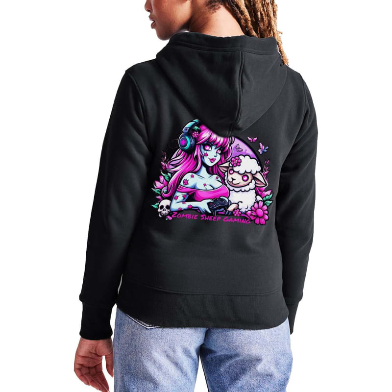 Zombie Sheep Gaming ZSG / CUTIE Women's Zip Thru Hoodie