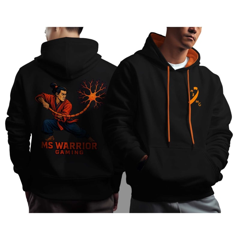 MS Warrior Gaming | Contrast Pullover Hoodie