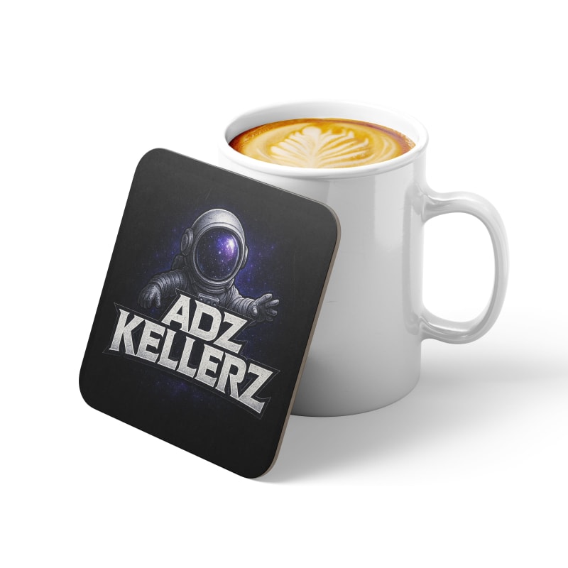 Adz Kellerz Drinks Coaster