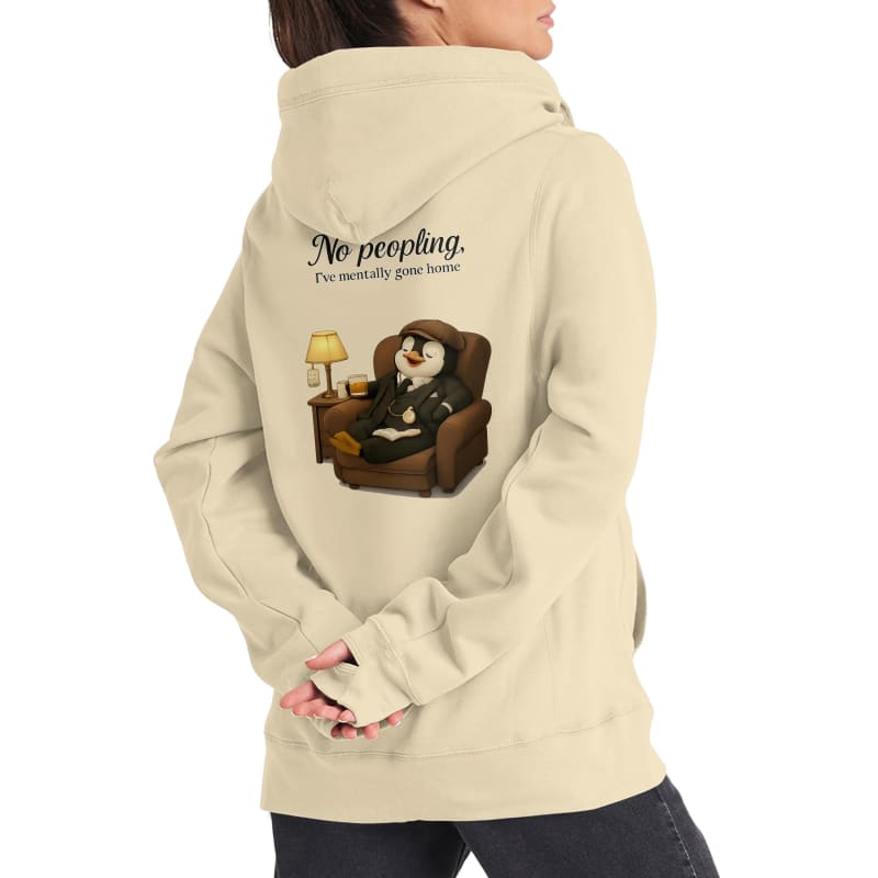 ThomasPBShelby NO PEOPLING Cross Neck Hoodie