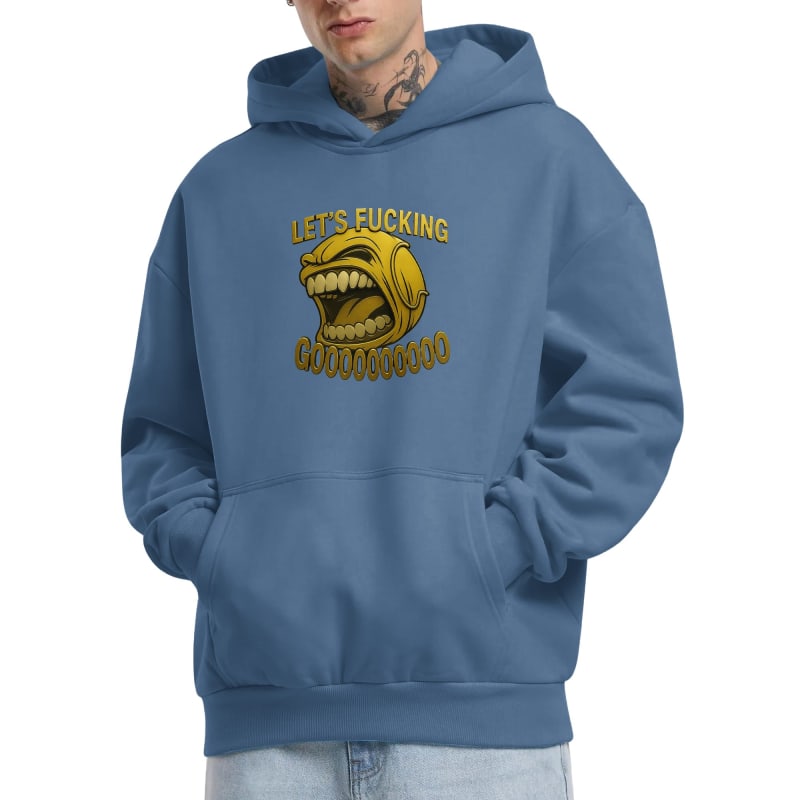 Captain Plick LETS GO! Heavy Hoodie