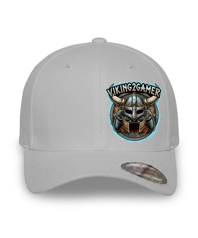 viking2gamer mech Creator Design Fitted Baseball Cap