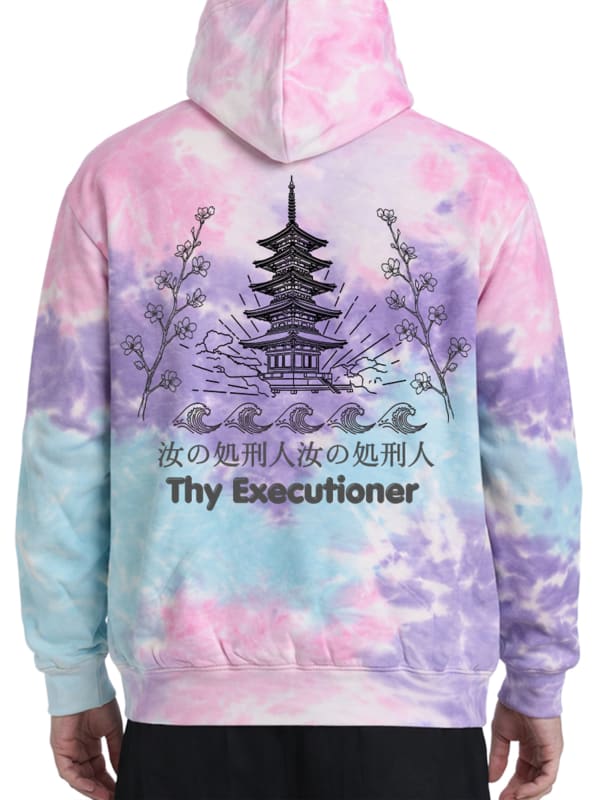 Thy Executioner SLOGANS TieDye Hoodie