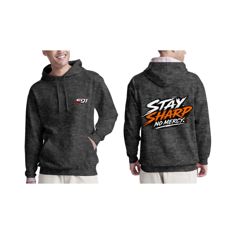 Sharpshooter Merch Stay Sharp No Mercy Hoodie