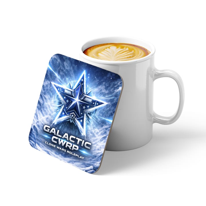 Galactic CWRP Drinks Coaster