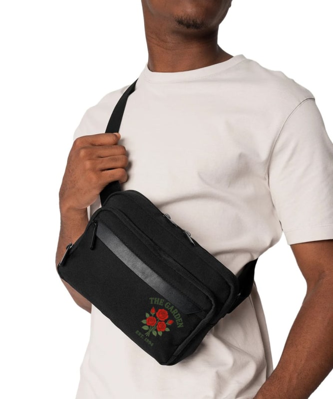 IrisKrist’s Garden The cross rose Airside Cross Body Bag