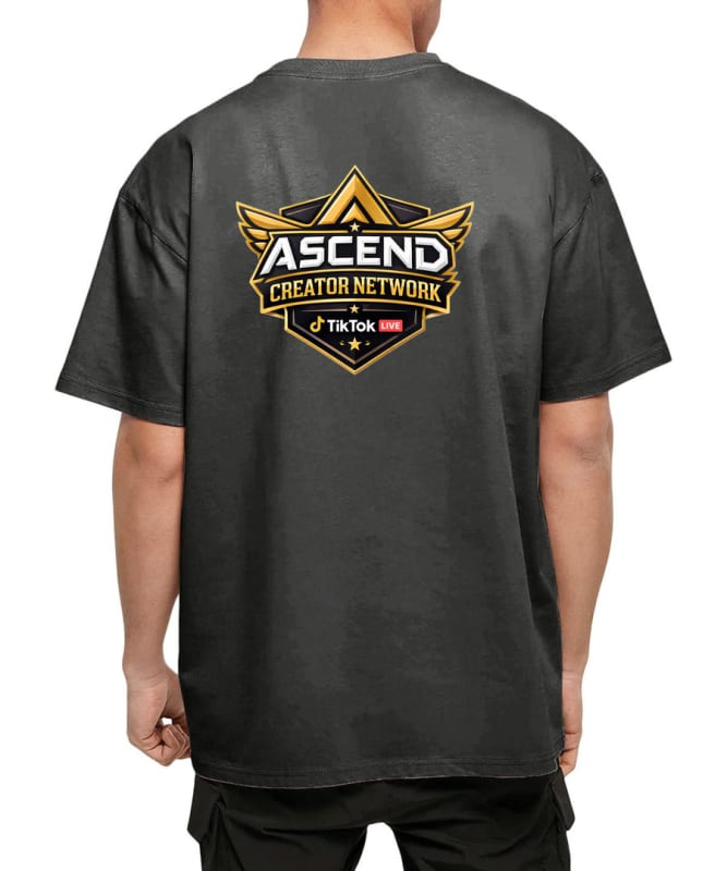 ASCEND x Grizzly8ear ASCEND Heavy Oversized Tee