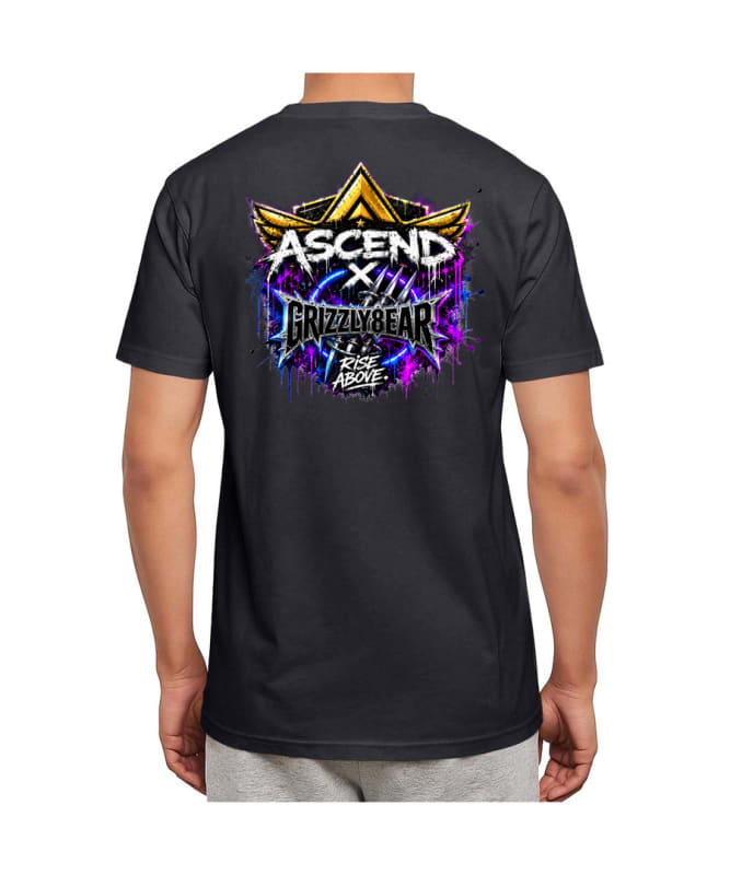 ASCEND x Grizzly8ear Rise Above Premium T-Shirt