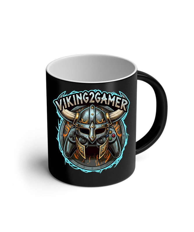 viking2gamer mech Coffee Mug
