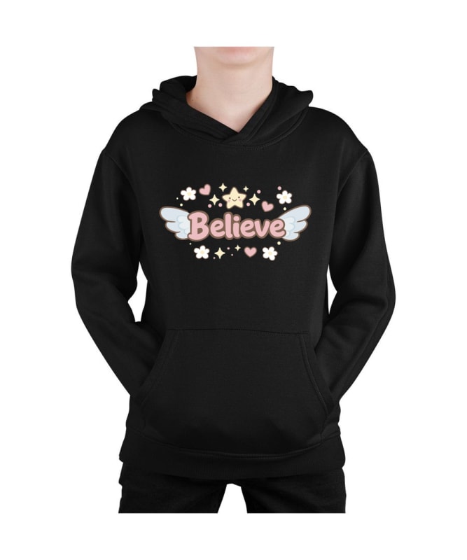 The Faerymill_xo Collection BELIEVE Kids Hoodie