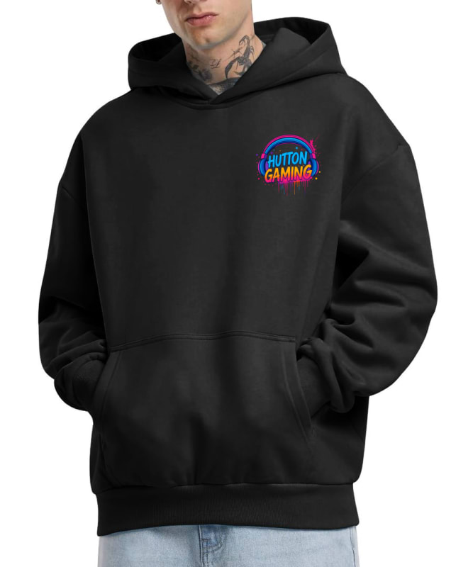 HUTTONGAMING Heavy Hoodie