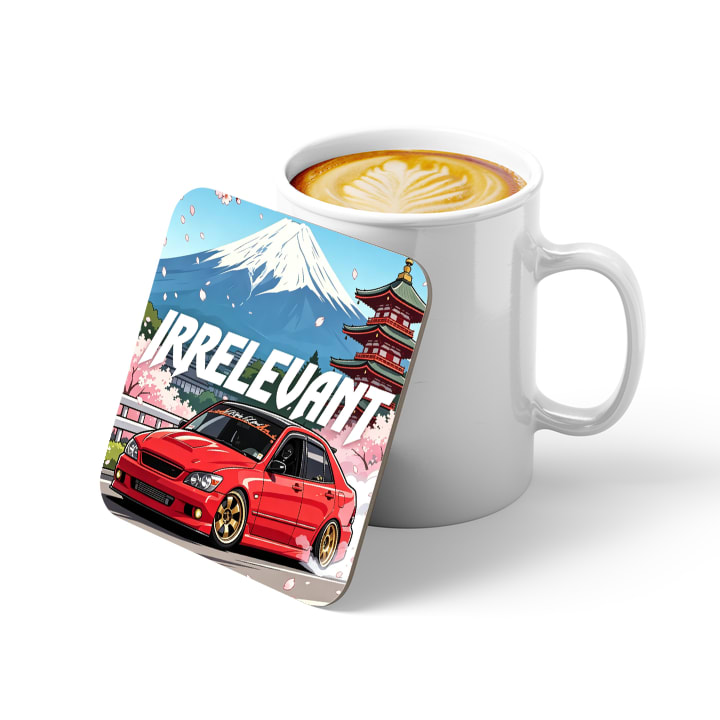 IRRELEVANT AUTOMOTIVE Drinks Coaster