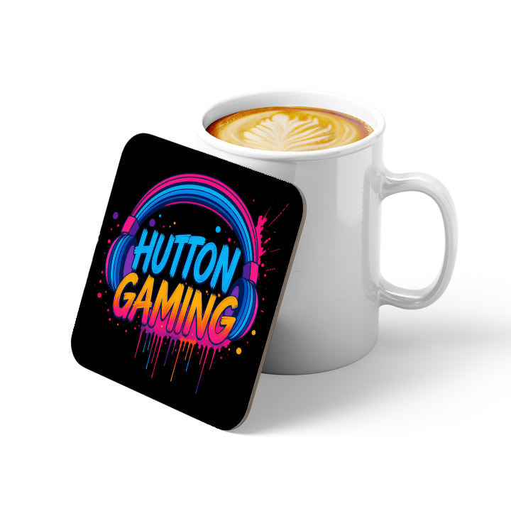 HUTTONGAMING Drinks Coaster