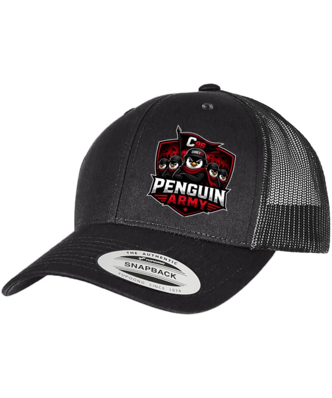 corey96 PENGUIN ARMY Premium Trucker Cap
